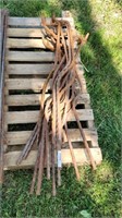 Approx 17 Pieces of Solid Decorative Rod