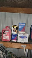 Oil Filters, Master Cylinder, 1 Gal Gas Can