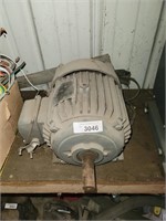 Westinghouse Electric 5 hp Motor - 3 Phase, Loose