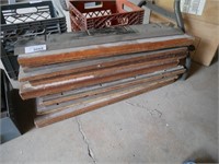 8 Hardened Steel Blades - 25" long
