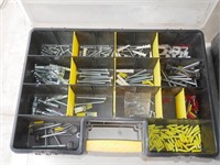 2 Stanley Sortmaster Organizers - Drywall Anchors,