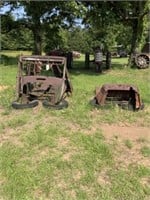 Old antique car body