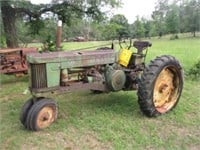 1955 John Deere Model 50 - Seems to be all there -