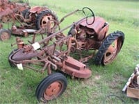 Allis Chalmers G w/Finish Mower - PARTS tractor