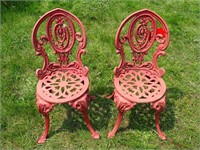 Pair Garden Chairs