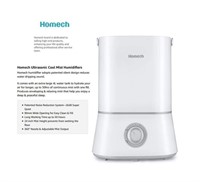 Homech HM-AH001 Cool Mist 4L Humidifier