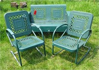 Porch Glider & Chairs