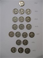 (19) Quarters 1950-1959