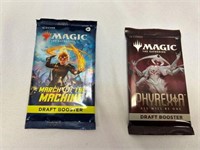 2 NEW MAGIC THE GATHERING DRAFT BOOSTER PACKS