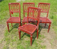 Set 4 Patio Chairs