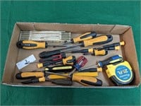 Miscellaneous Tools - Screw Drivers, Tapes