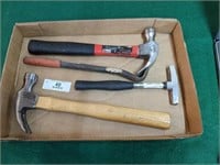 3 Hammers & Nail Puller