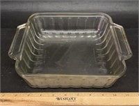 VINTAGE GLASS BAKING DISH