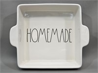 Rae Dunn "Homemade" Ceramic Baking Dish