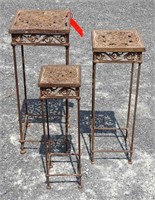 3 Wrought Iron Tables