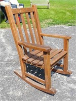 Teak Rocking Chair