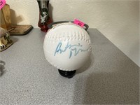 AUTOGRAPHED GOOD MORNING AMERICA BALL NOTE