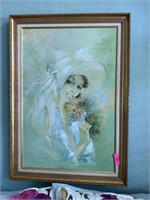 ORIGINAL OIL ON CANVAS PAINTING SIGNED CAROLE