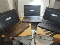 3 Lenovo t490 ThinkPad laptops