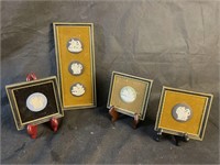 Framed Wedgewood Cameo Plaques