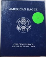 2002W West Point Mint Proof Silver Eagle