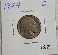 1924P Buffalo Nickel