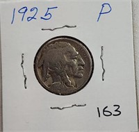 1925P Buffalo Nickel