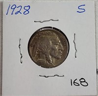 1928S Buffalo Nickel
