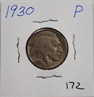 1930P Buffalo Nickel