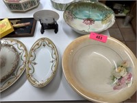 LARGE LOT OF MIXED CHINA ANTIQUE & VINTAGE