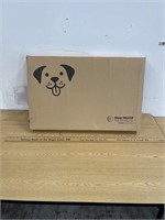 New world pet crate with cover and bed