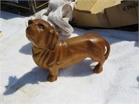 Wooden Dog Made in Hawaii