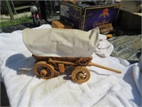 Wooden Pioneer Wagon