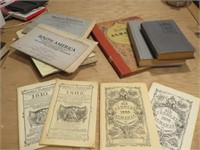 Antique Farmer's Almanacs, Old Maps, Books