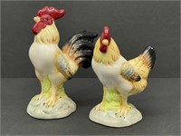 Vintage Lot of Ceramic Rooster & Hen Figurines