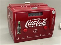 Coca~Cola Cooler Radio/ Cassette Player