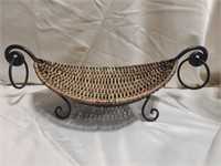 Ship Shaped Centerpiece Basket Decor