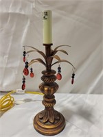 Wood Candelabra lamp