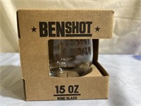 Benshot 15oz wine Glass