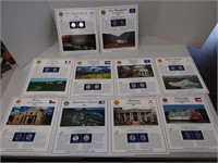 10 State Quarters And Stamps