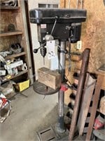 KT HD adjustable drill press on stand with chuck