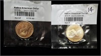 UNCIRCULATED NATIVE AMERICAN DOLLAR 2010 P&D