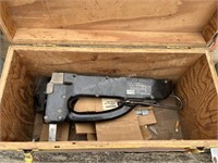 Hammer nailer in wooden box, etc