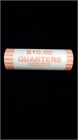$10 ROLL OF 2007 UNC UTAH STATE QUARTERS