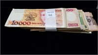 VARIETY OF PAPER CURRENCY OF SOUTH AMERICA