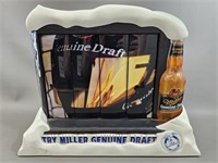 Miller Draft Beer Electric Sign- Changing Message