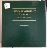 SUSAN B. ANTHONY DOLLARS 1979-1981, 1999