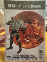 Marvel Comic Book Death of Spiderman