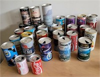 B - LOT OF 1970'S COLLECTIBLE CANS (G39)