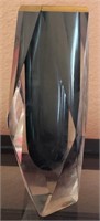 B - MURANO GLASS VASE 8"T (L59)